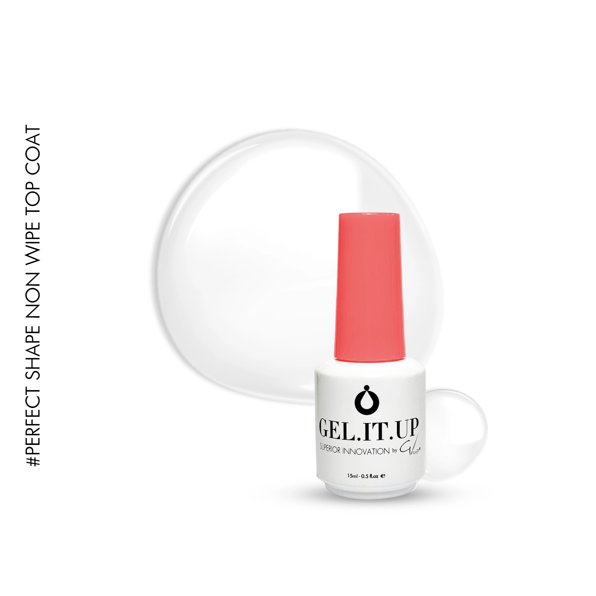 Non Wipe Top Coat Perfect Shape 15ml classic top coats